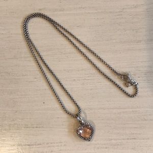 David Yurman Heart Necklace, wore once